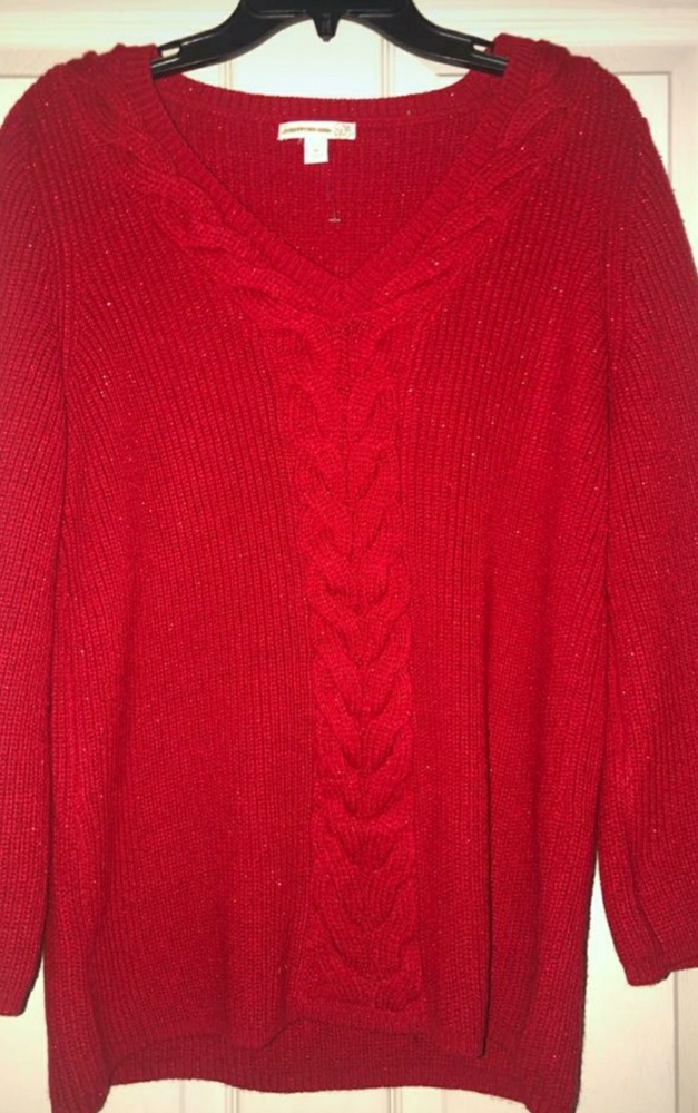 Red sweater